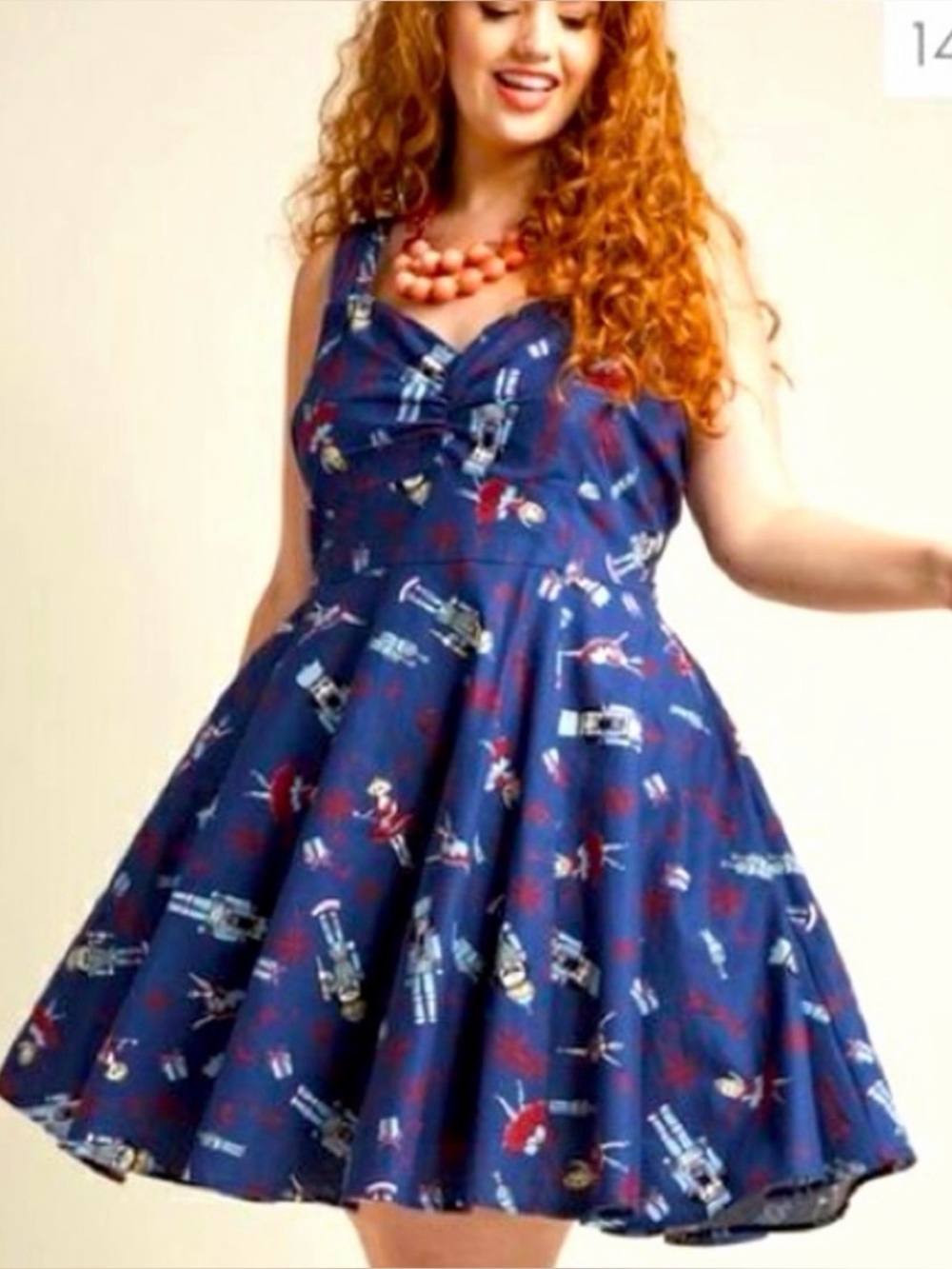 1X Modcloth Nutcracker Dress